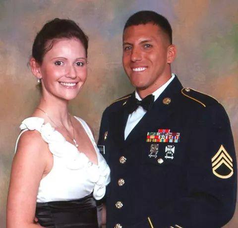 Niece and nephew-in-law, US Army