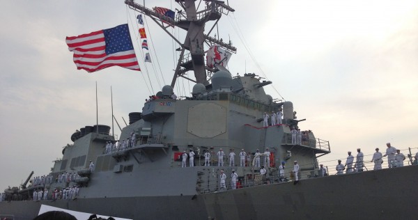USS CARNEY DDG-64, Homecoming 2014, Mayport Naval Station FL