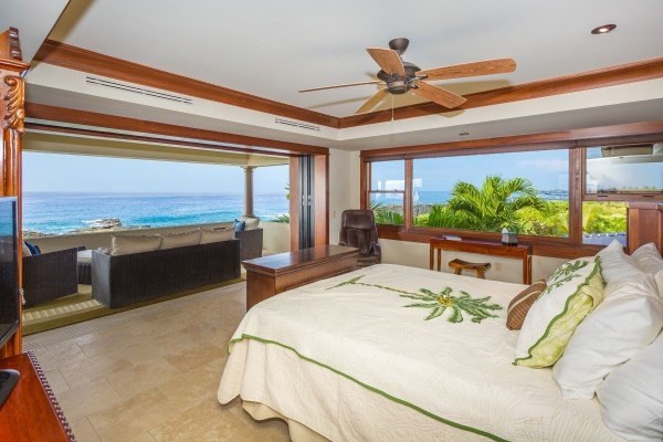 Bedroom with view